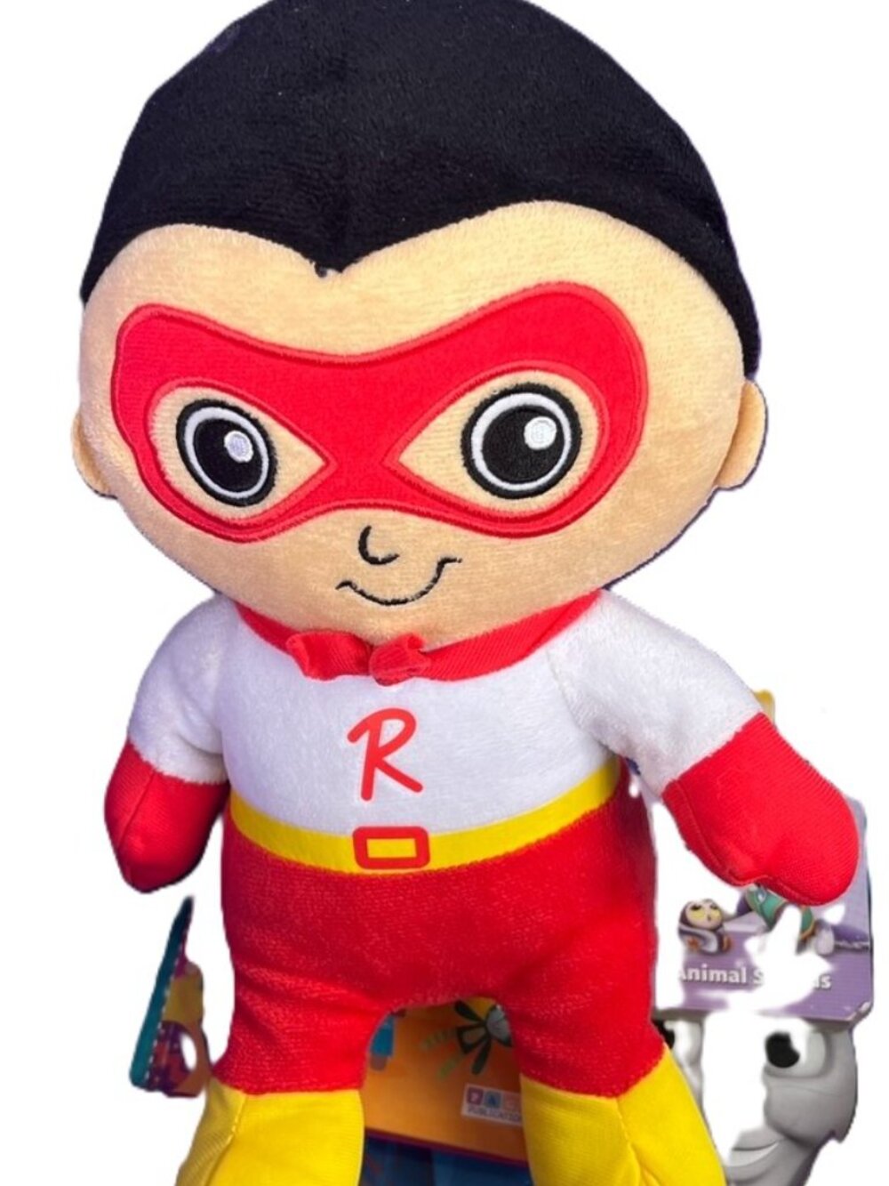 RYAN'N WORLD Ryan You Tube 10" plush TITAN SUPERHERO Stuffed Plush Toy